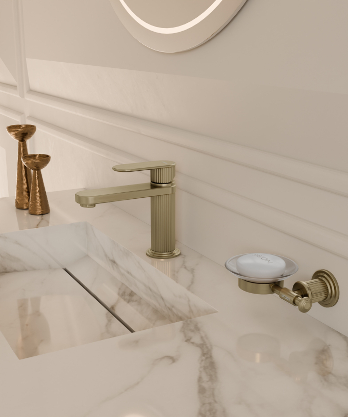 Miscelatore lavabo da appoggio - Hera