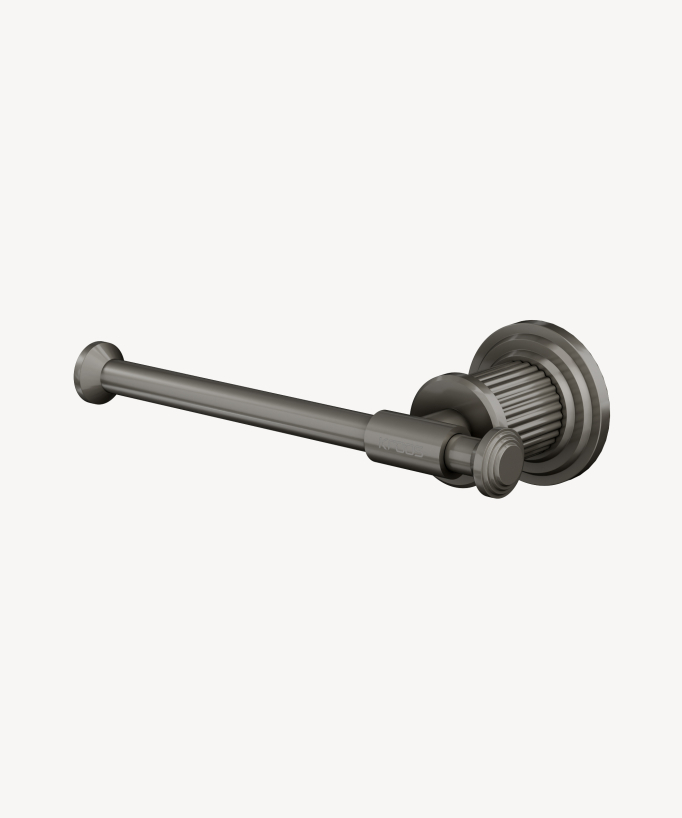 Porta carta igienica da parete Nickel spazzolato - Hera