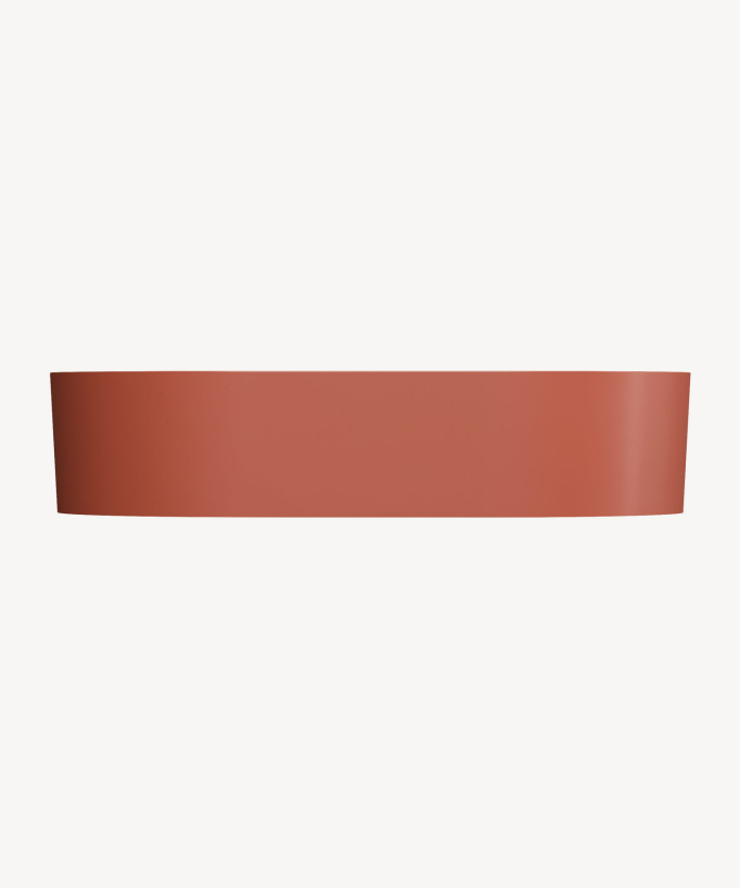 Ovo - Lavabo da appoggio Terracotta