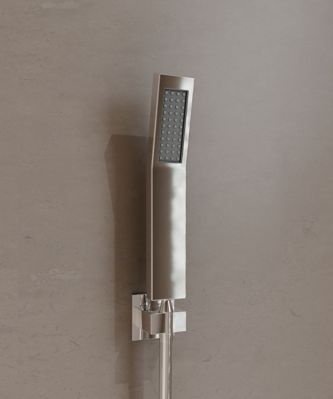 Gruppo doccia termostatico con 3 getti LED - 900x300 mm