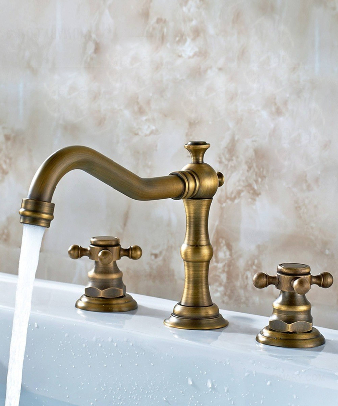 Rubinetto lavabo a ponte in ottone - Rome