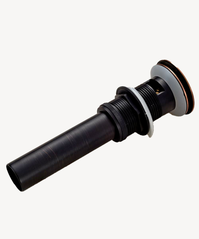 Piletta clic-clac in ottone bronzo oliato
