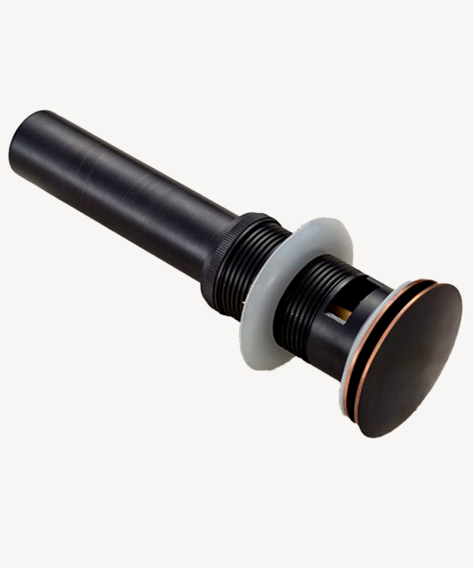 Piletta clic-clac in ottone bronzo oliato