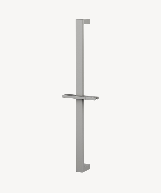 Barra doccia quadrata Nickel spazzolato - Sirius - small