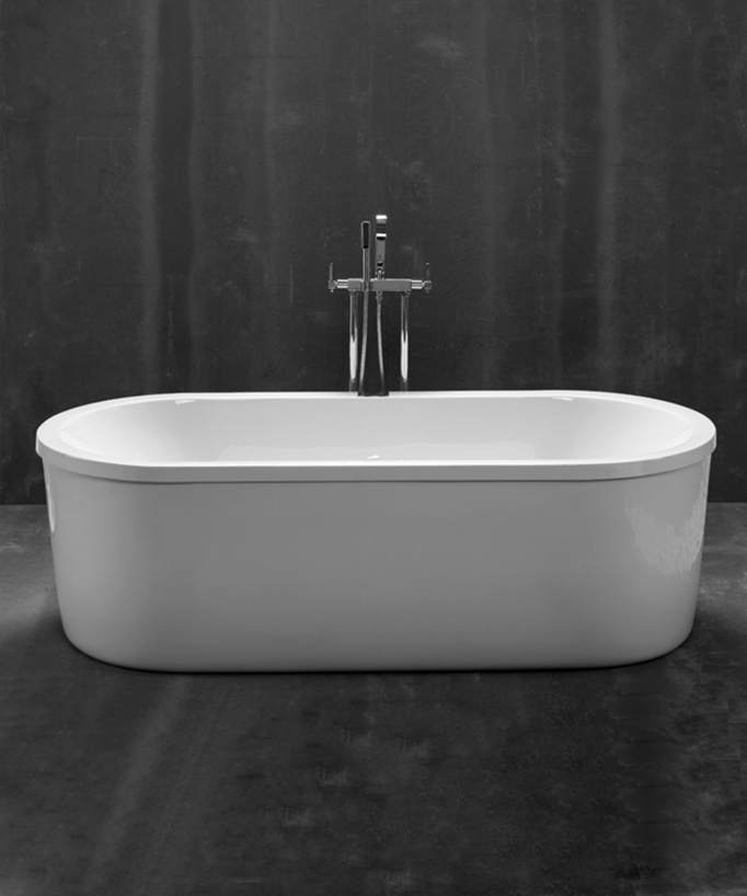 Vasca acrilica da incasso Bianco lucido - Loft - small