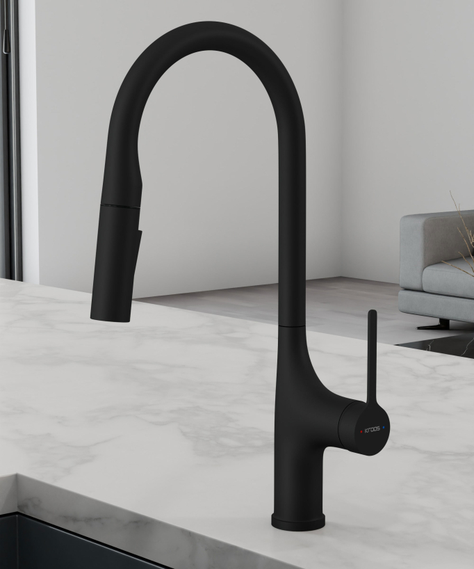 Rubinetto miscelatore cucina contemporaneo - small