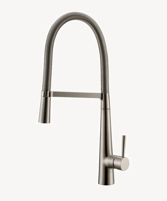 Rubinetto miscelatore cucina alto