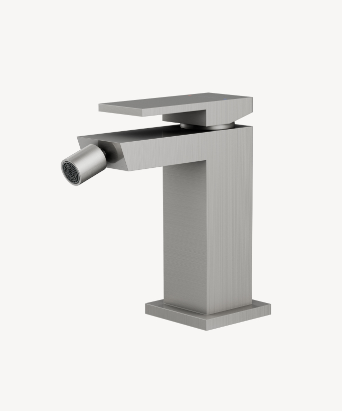 Miscelatore bidet Nickel spazzolato - Sirius