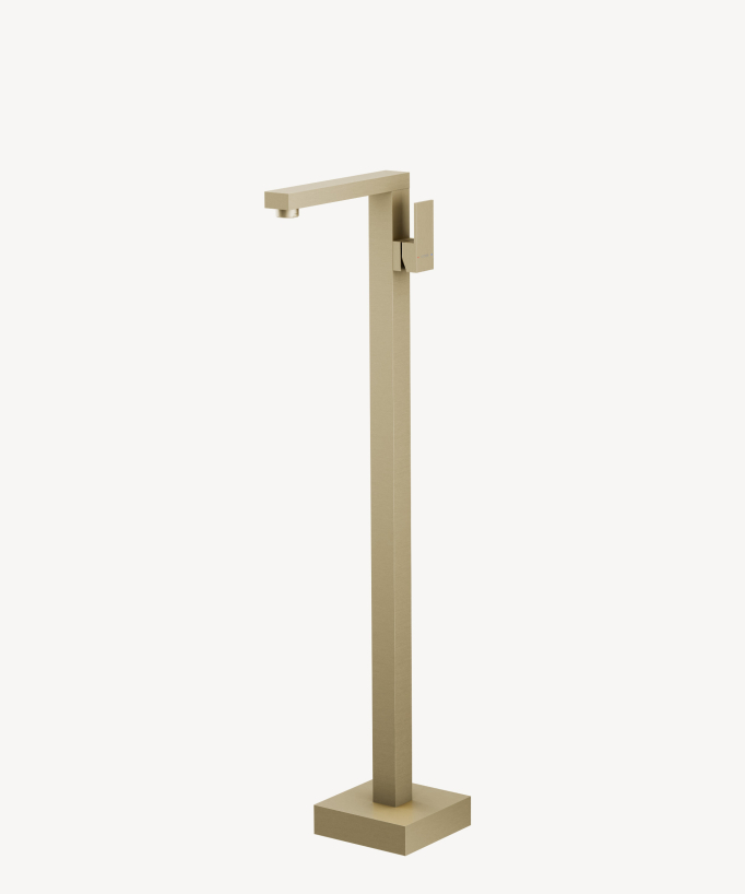 Miscelatore lavabo monocolonna Dorato spazzolato - Sirius