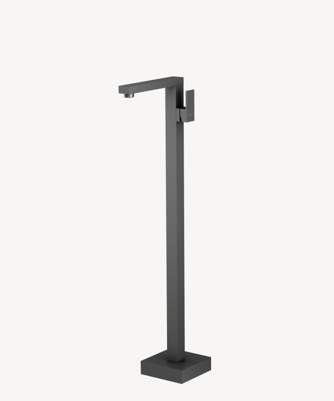 Miscelatore lavabo monocolonna Gun metal - Sirius