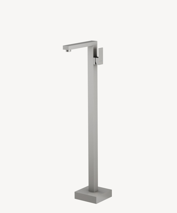 Miscelatore lavabo monocolonna Nickel spazzolato - Sirius