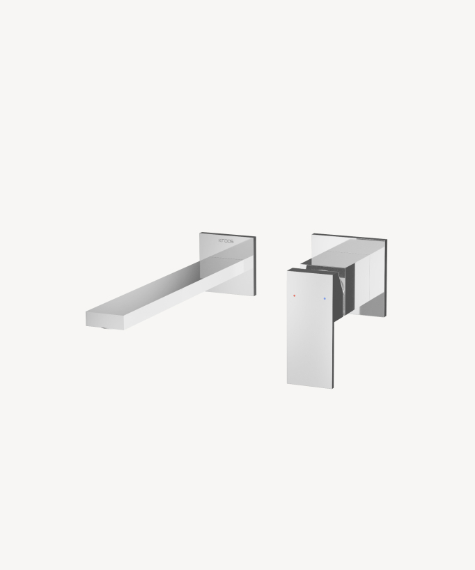 Miscelatore lavabo da incasso cromato - Sirius - small