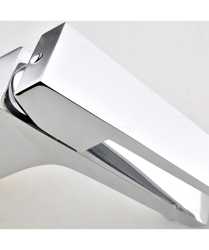 Miscelatore lavabo moderno in ottone massiccio